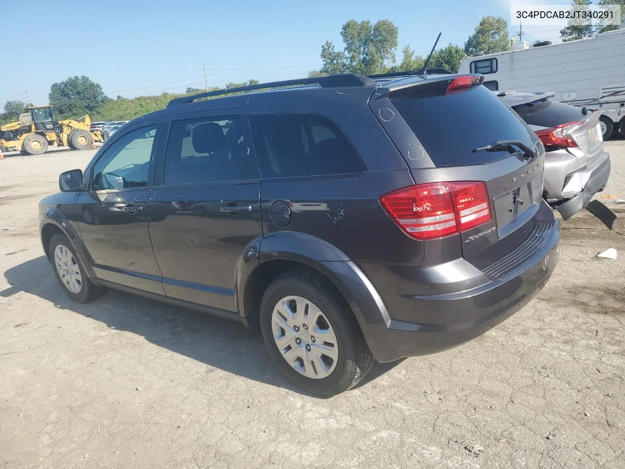 2018 Dodge Journey Se VIN: 3C4PDCAB2JT340291 Lot: 72755664