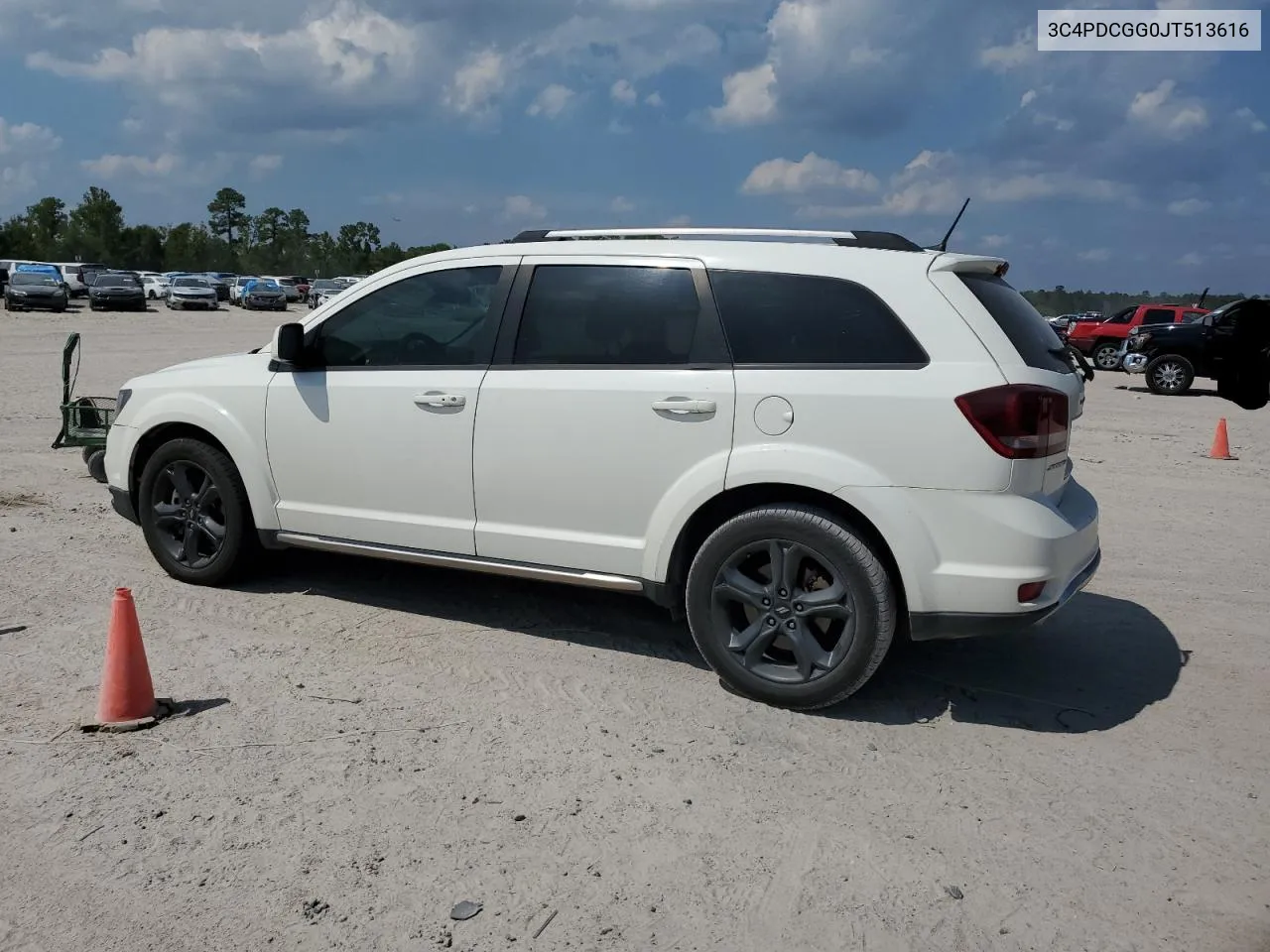 2018 Dodge Journey Crossroad VIN: 3C4PDCGG0JT513616 Lot: 72763954