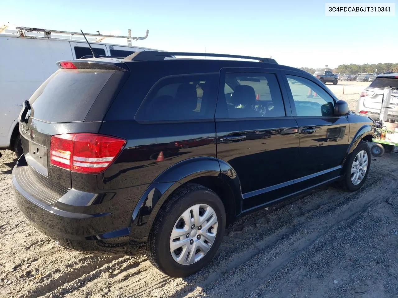 2018 Dodge Journey Se VIN: 3C4PDCAB6JT310341 Lot: 72841422