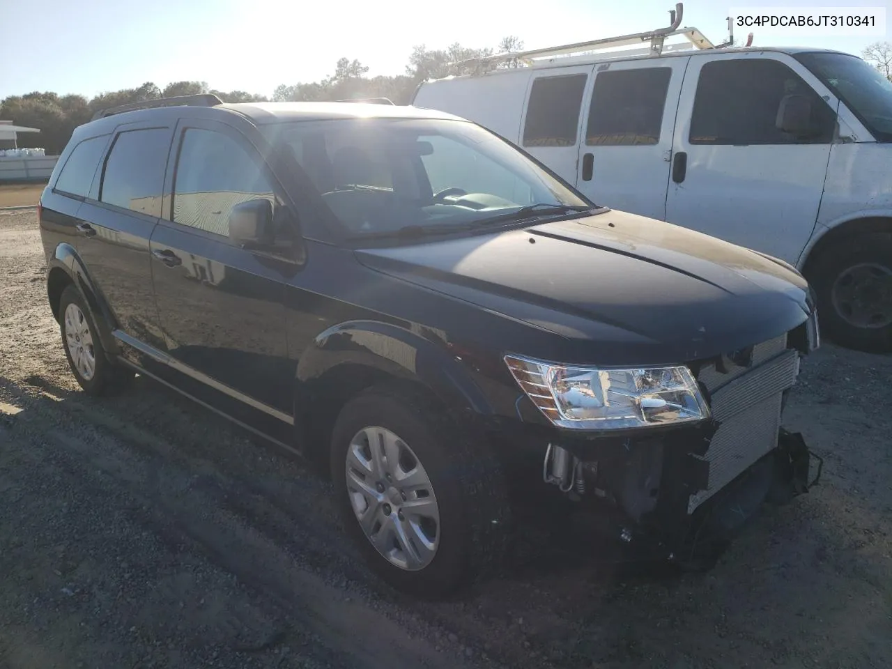 2018 Dodge Journey Se VIN: 3C4PDCAB6JT310341 Lot: 72841422