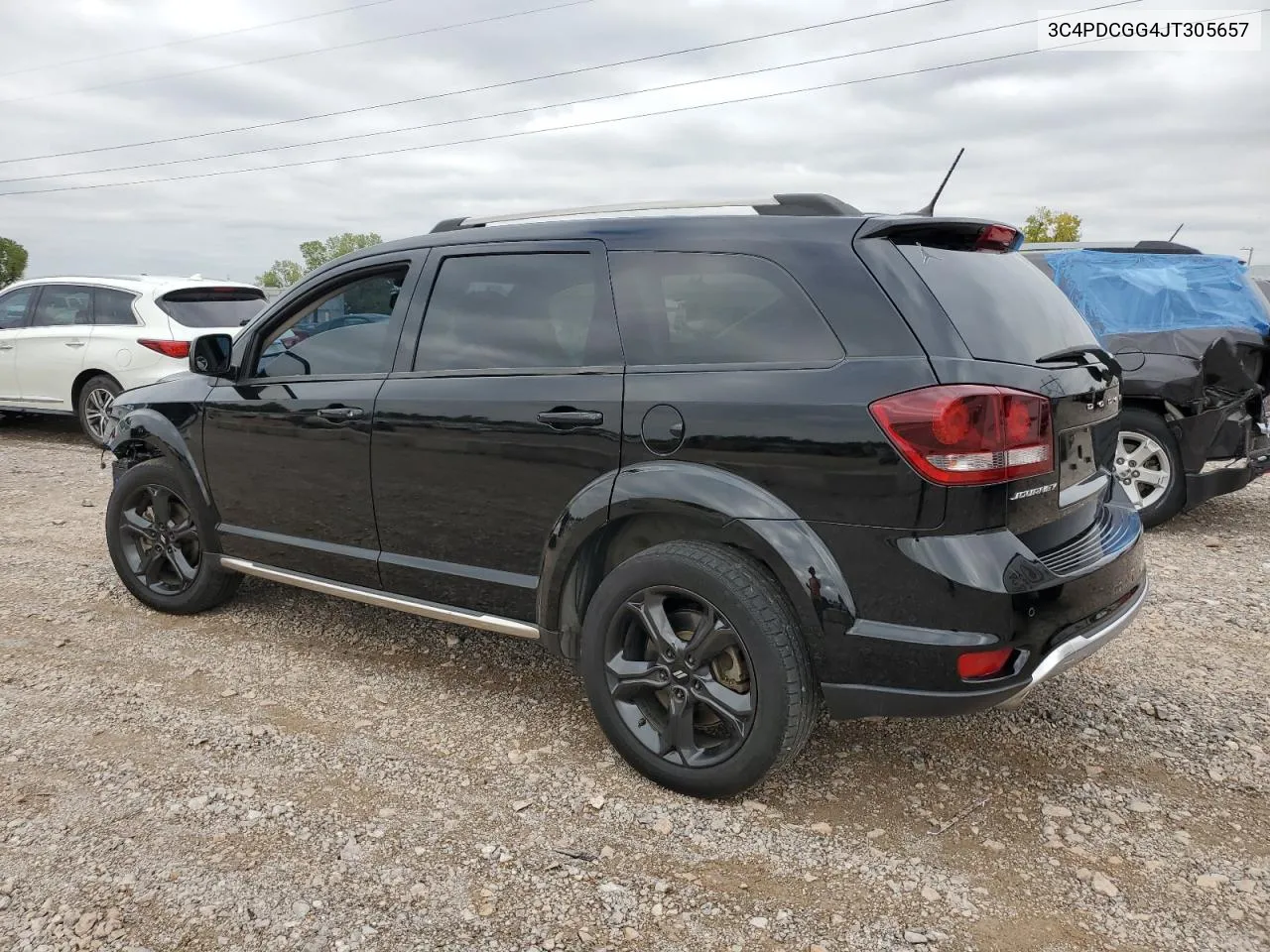 2018 Dodge Journey Crossroad VIN: 3C4PDCGG4JT305657 Lot: 72950814