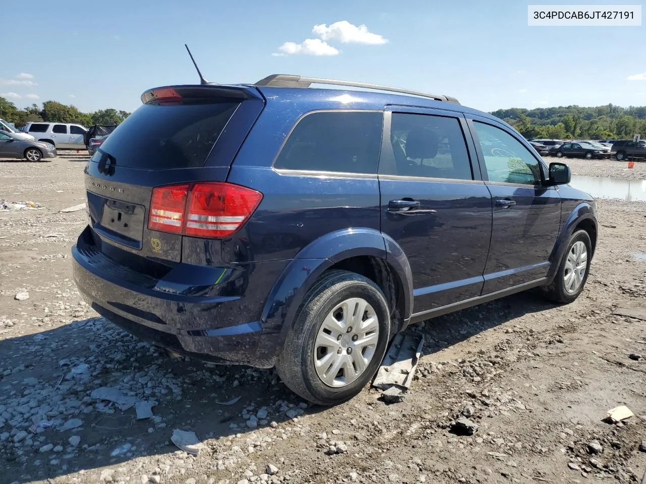 2018 Dodge Journey Se VIN: 3C4PDCAB6JT427191 Lot: 73031344