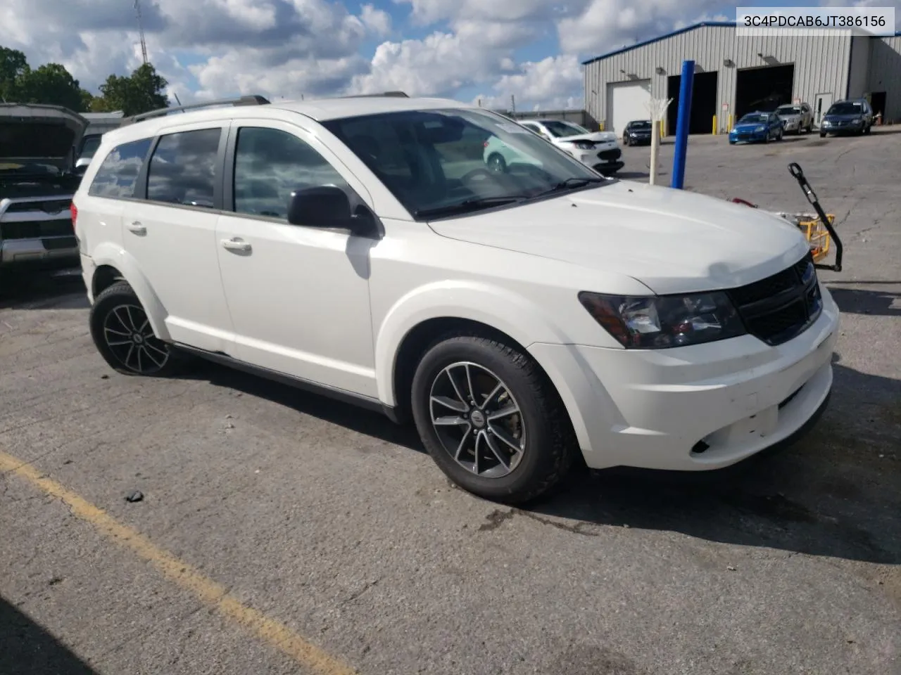 2018 Dodge Journey Se VIN: 3C4PDCAB6JT386156 Lot: 73169104