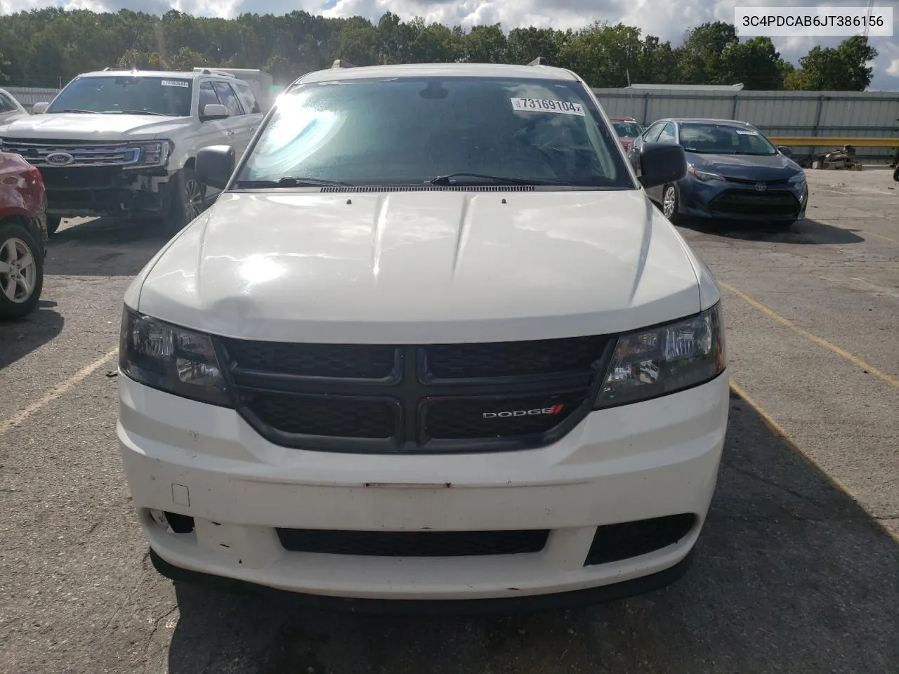 3C4PDCAB6JT386156 2018 Dodge Journey Se