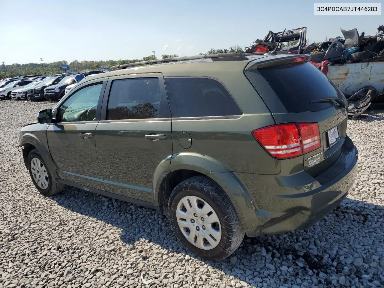 2018 Dodge Journey Se VIN: 3C4PDCAB7JT446283 Lot: 73177504