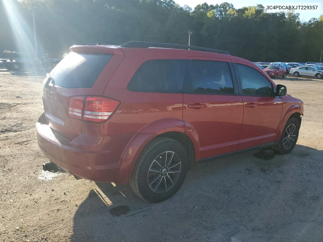 2018 Dodge Journey Se VIN: 3C4PDCABXJT229357 Lot: 73201524