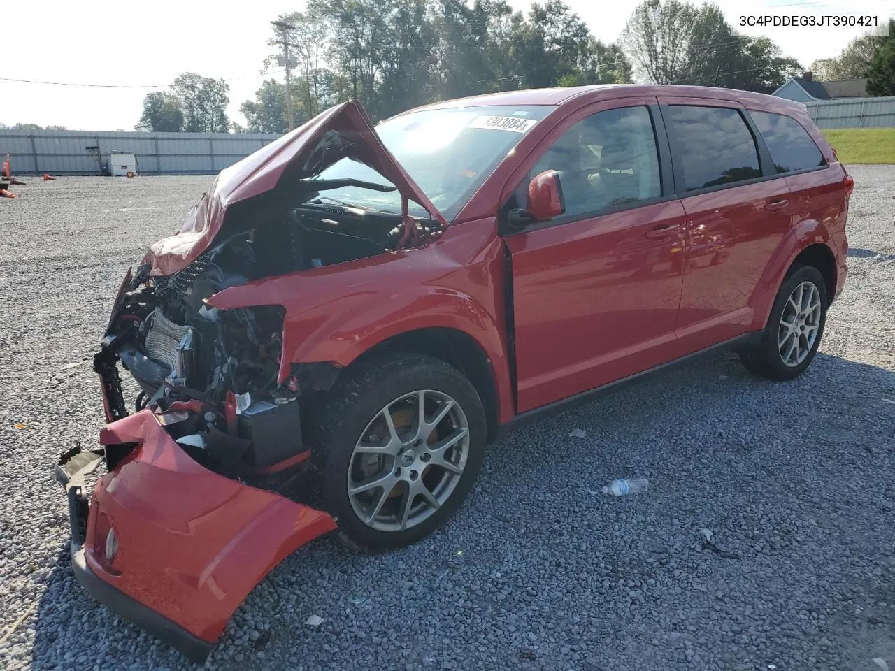 2018 Dodge Journey Gt VIN: 3C4PDDEG3JT390421 Lot: 73303884