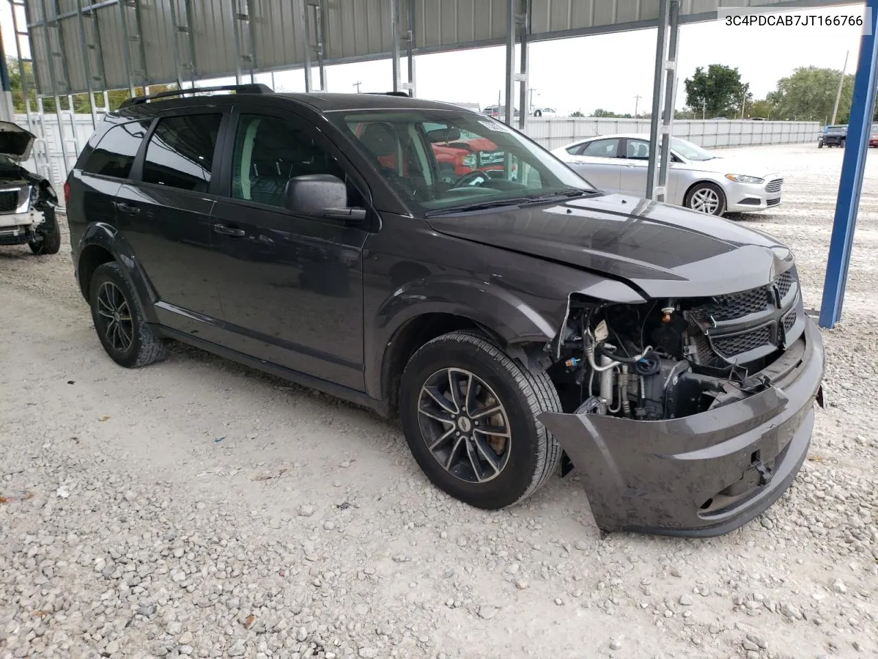 2018 Dodge Journey Se VIN: 3C4PDCAB7JT166766 Lot: 73317454