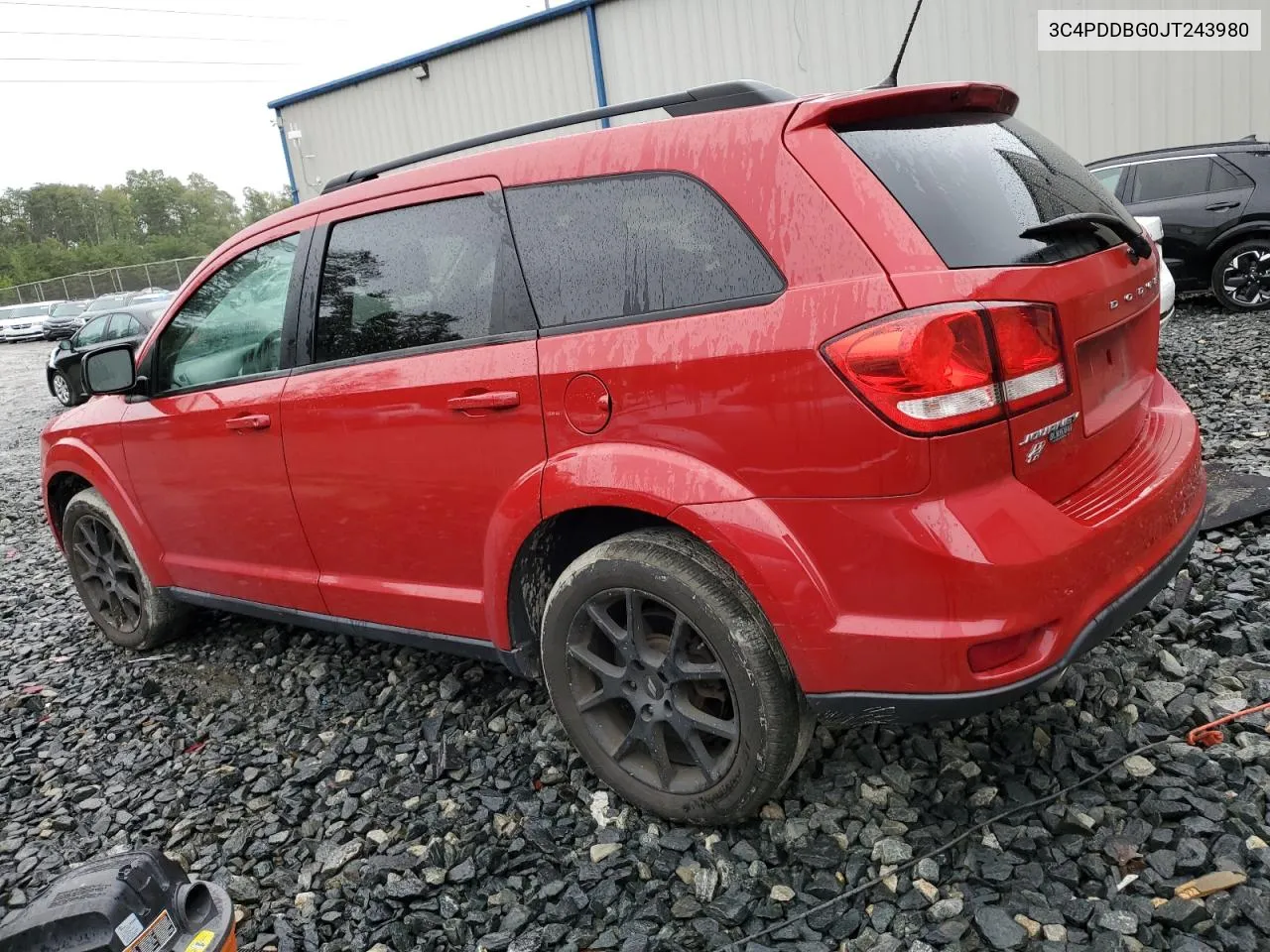 2018 Dodge Journey Sxt VIN: 3C4PDDBG0JT243980 Lot: 73351124