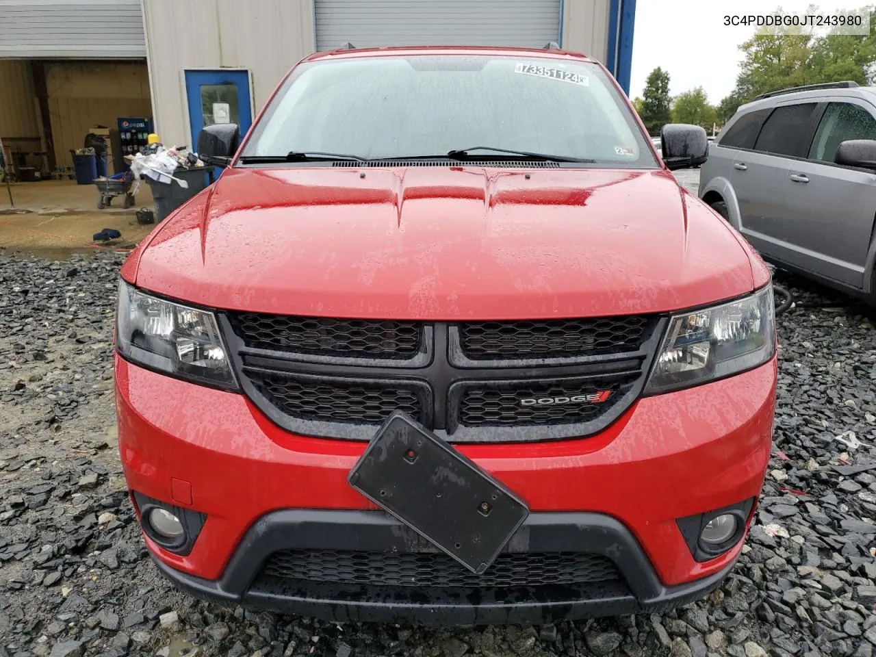 2018 Dodge Journey Sxt VIN: 3C4PDDBG0JT243980 Lot: 73351124