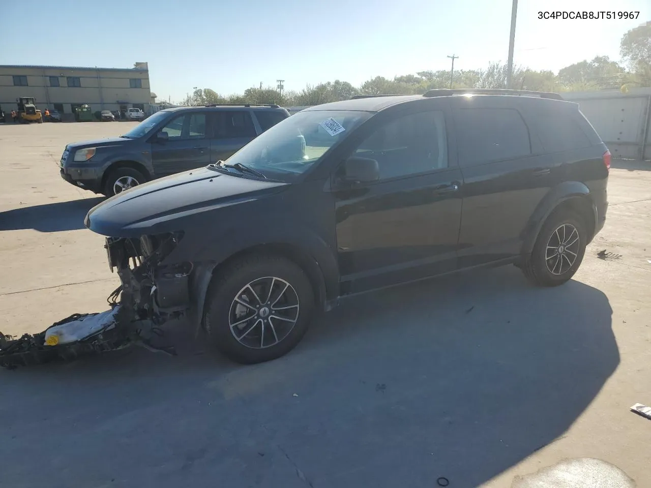 2018 Dodge Journey Se VIN: 3C4PDCAB8JT519967 Lot: 73396034