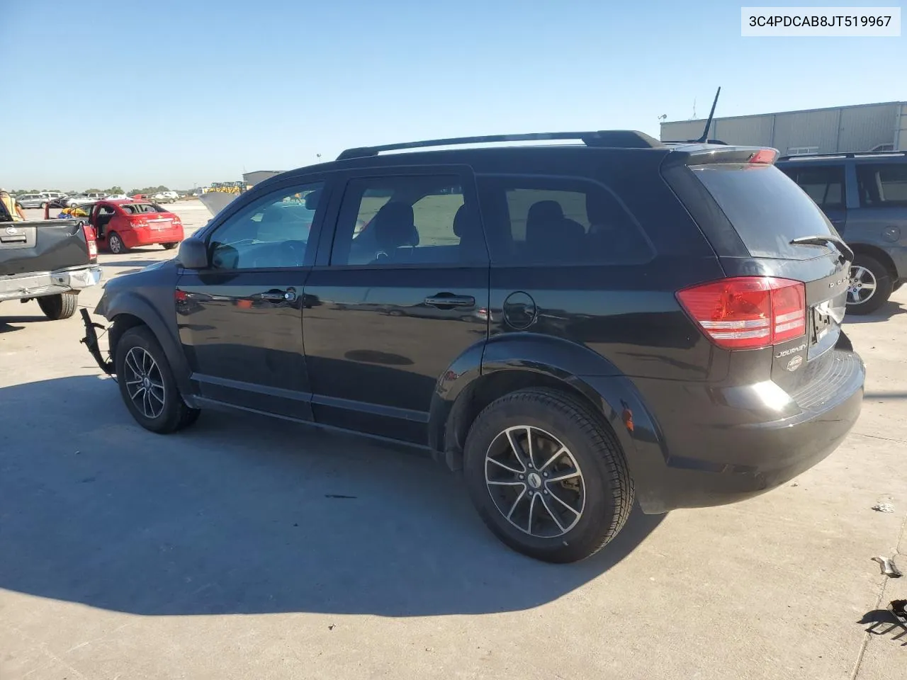 2018 Dodge Journey Se VIN: 3C4PDCAB8JT519967 Lot: 73396034