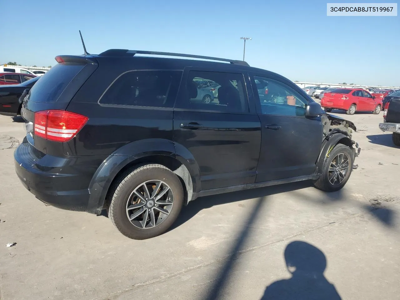 2018 Dodge Journey Se VIN: 3C4PDCAB8JT519967 Lot: 73396034