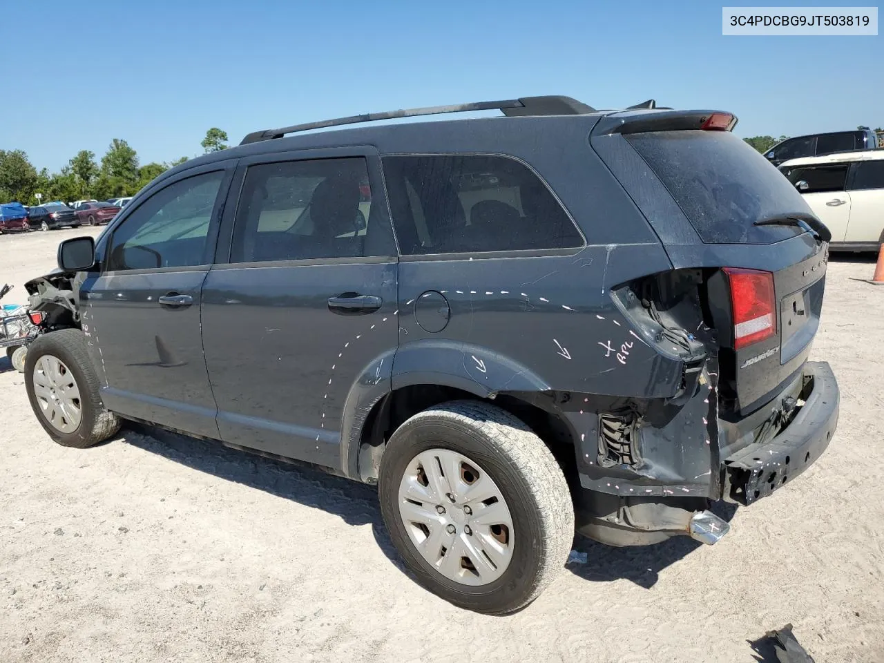 3C4PDCBG9JT503819 2018 Dodge Journey Sxt