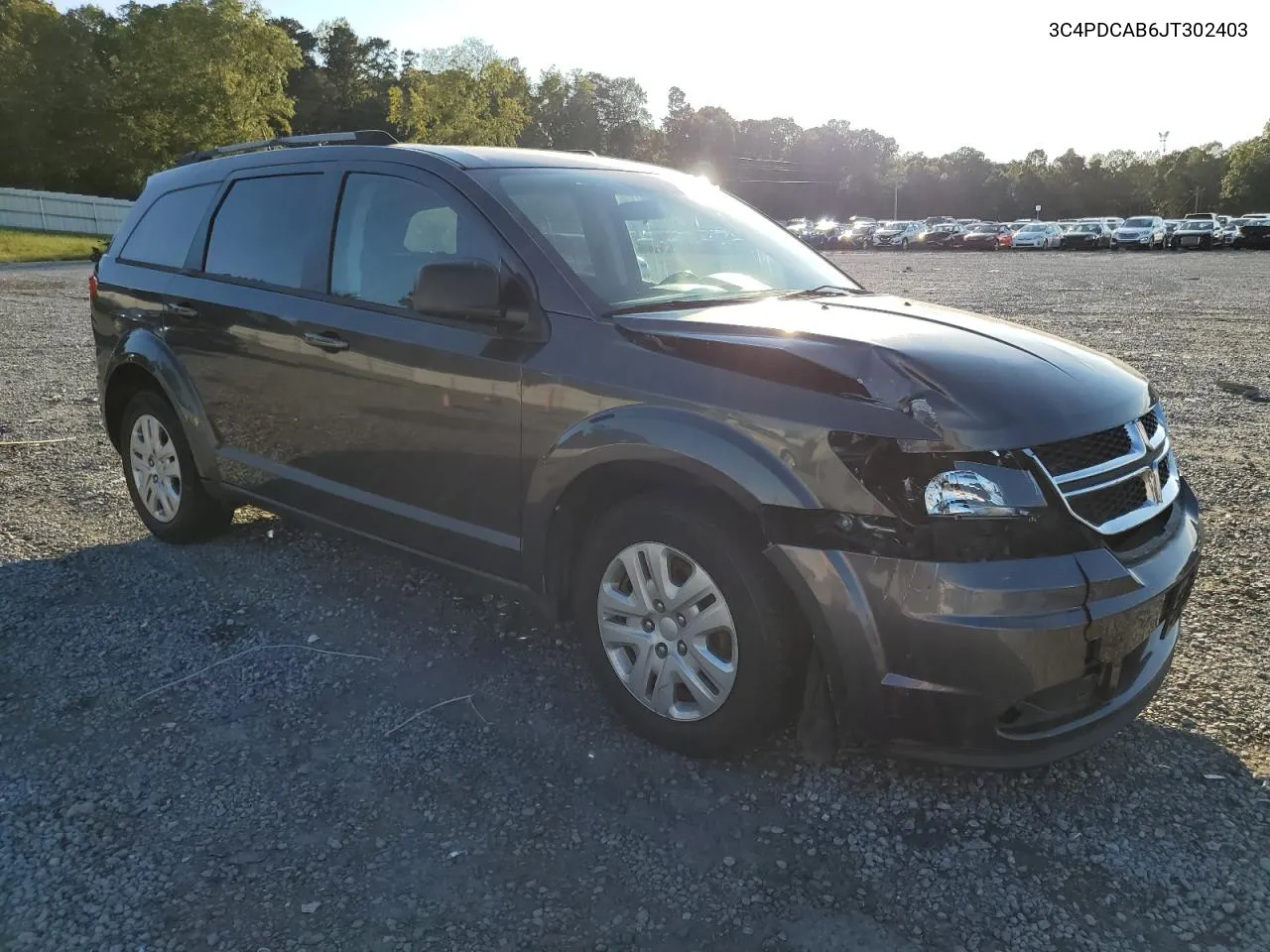 2018 Dodge Journey Se VIN: 3C4PDCAB6JT302403 Lot: 73486884