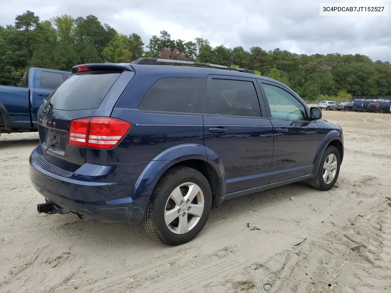 2018 Dodge Journey Se VIN: 3C4PDCAB7JT152527 Lot: 73492564