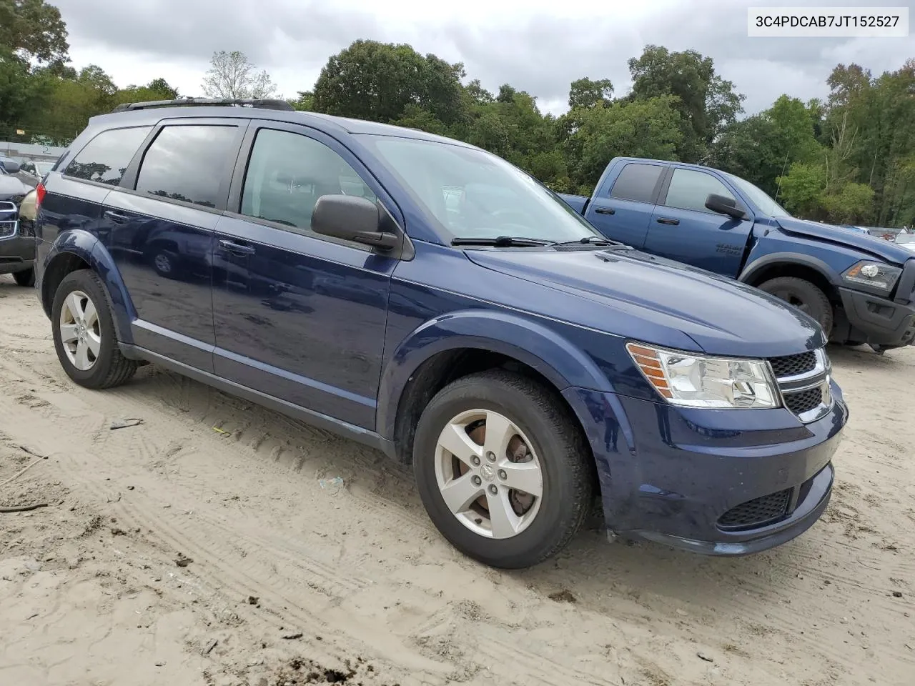 2018 Dodge Journey Se VIN: 3C4PDCAB7JT152527 Lot: 73492564