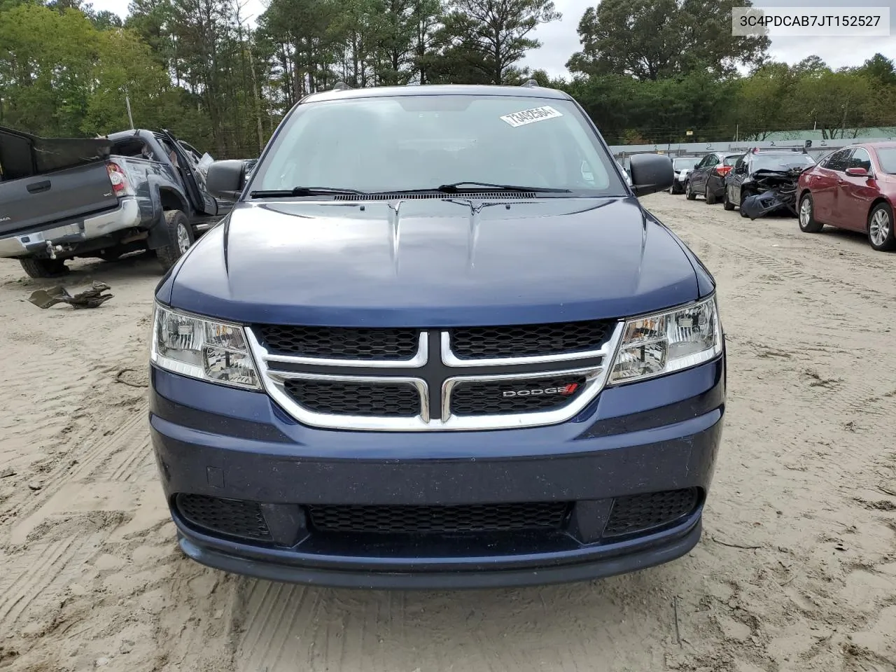 2018 Dodge Journey Se VIN: 3C4PDCAB7JT152527 Lot: 73492564