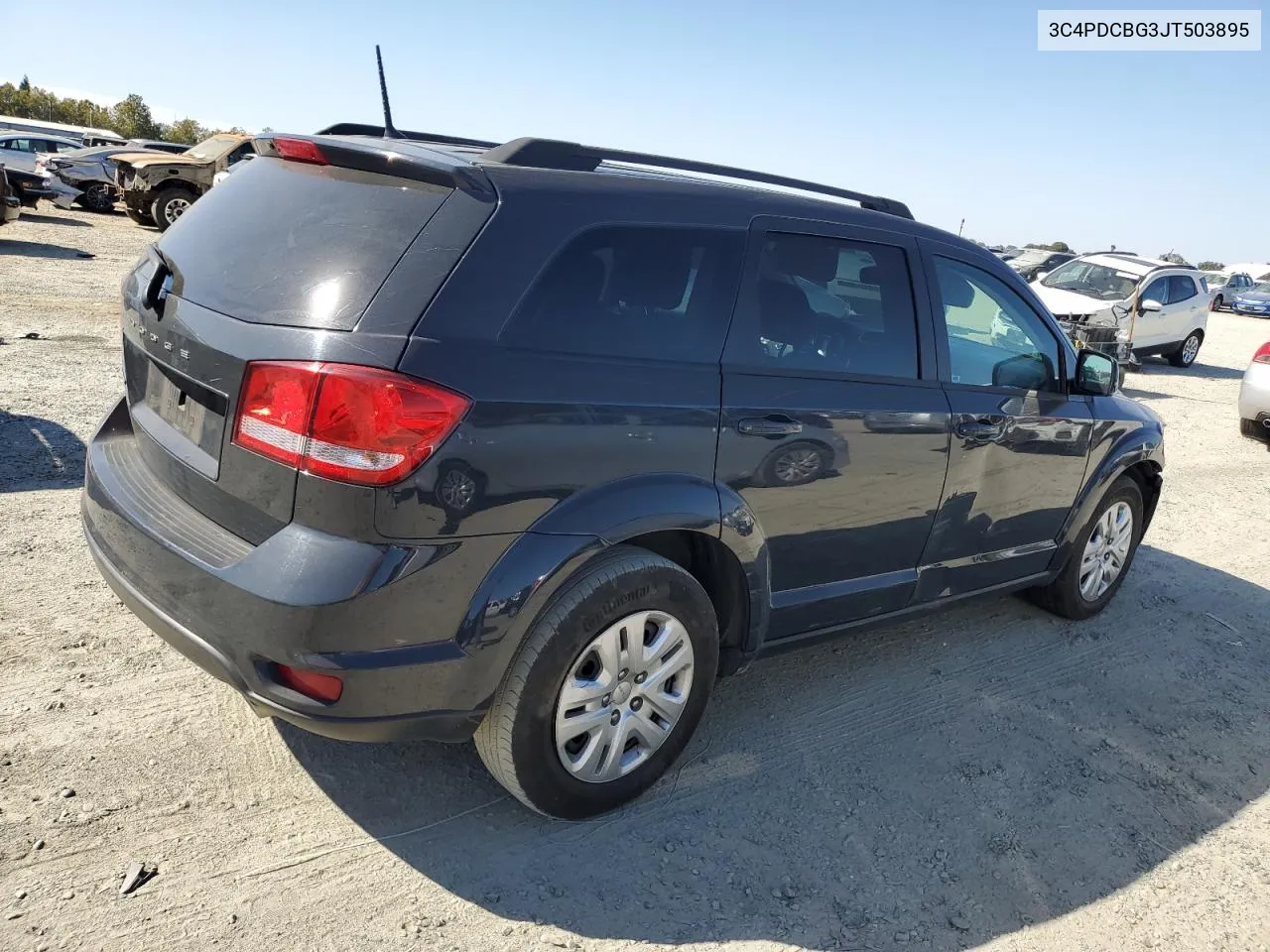 2018 Dodge Journey Sxt VIN: 3C4PDCBG3JT503895 Lot: 73570644