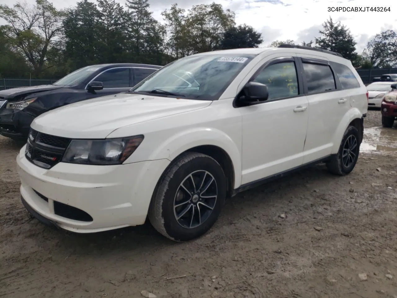 2018 Dodge Journey Se VIN: 3C4PDCABXJT443264 Lot: 73578144