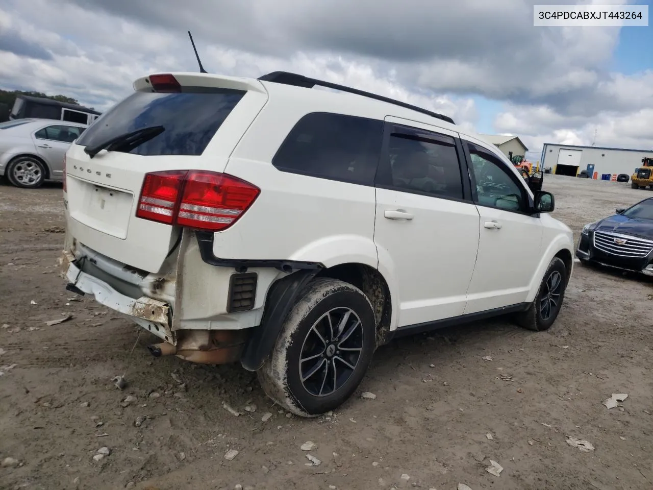 2018 Dodge Journey Se VIN: 3C4PDCABXJT443264 Lot: 73578144