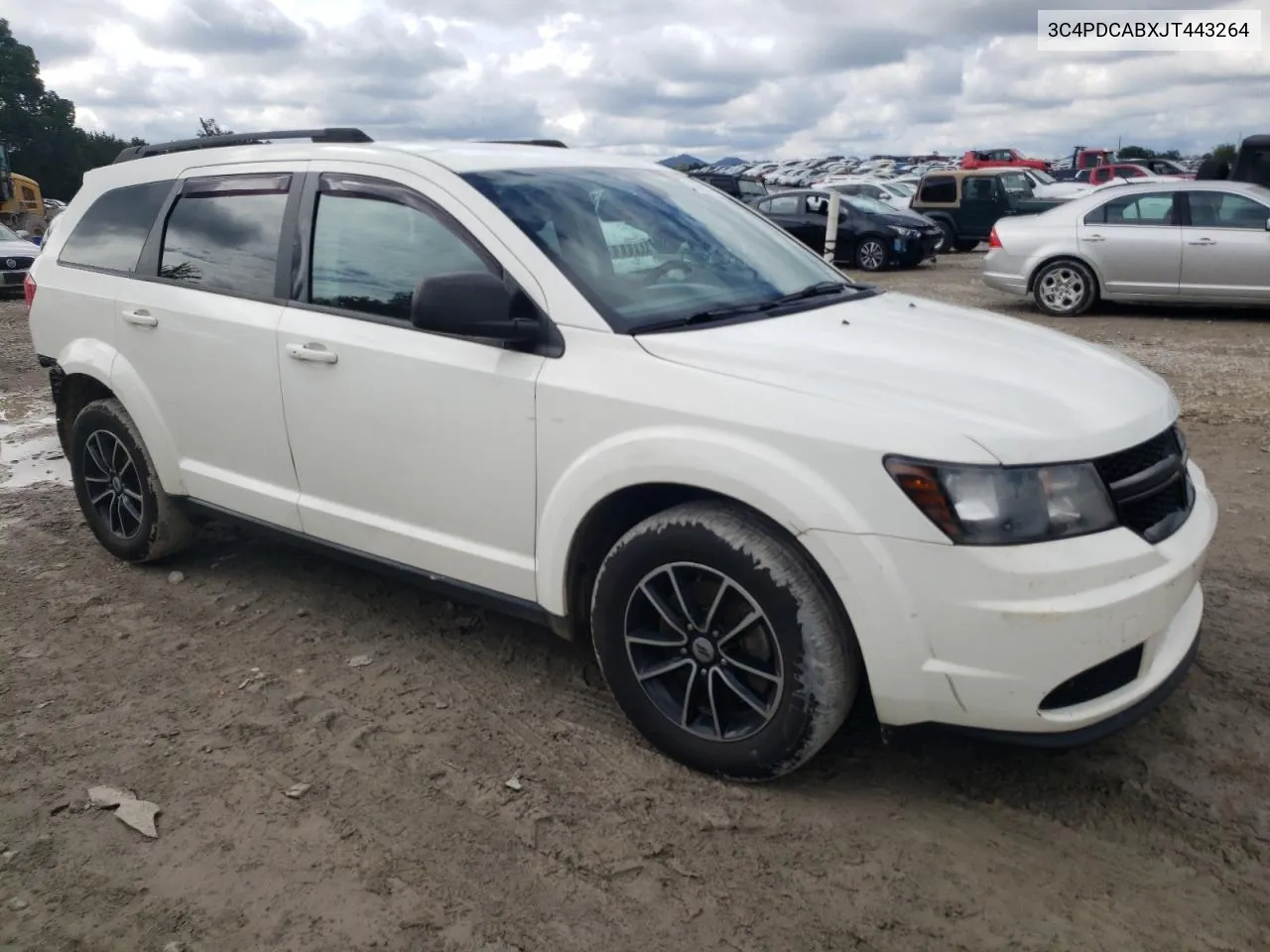 2018 Dodge Journey Se VIN: 3C4PDCABXJT443264 Lot: 73578144