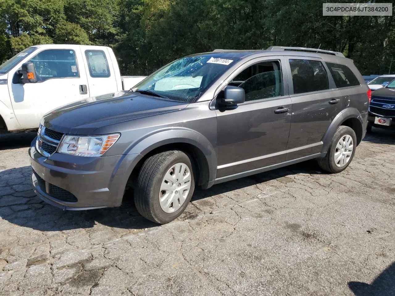 2018 Dodge Journey Se VIN: 3C4PDCAB6JT384200 Lot: 73661104