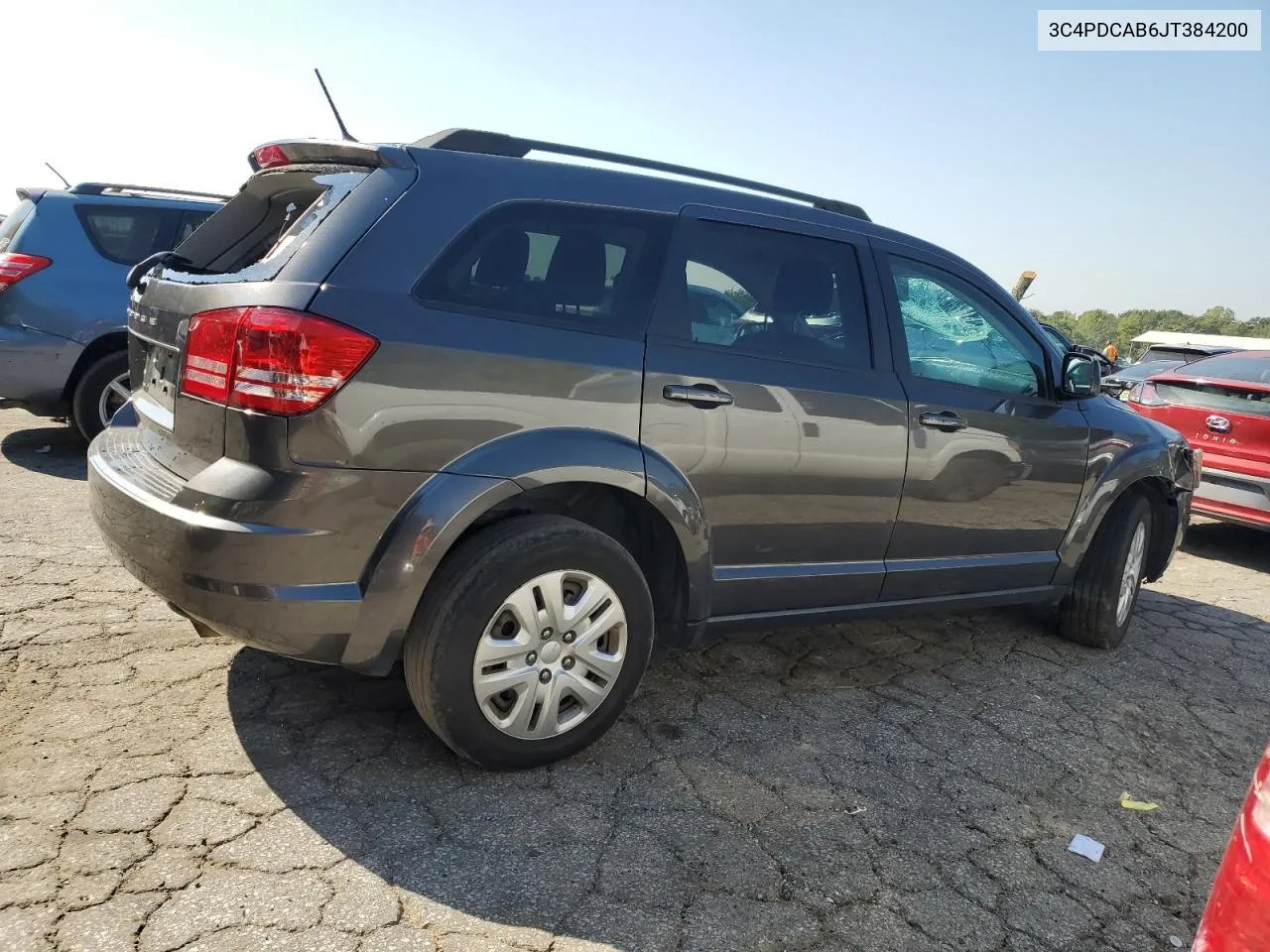 2018 Dodge Journey Se VIN: 3C4PDCAB6JT384200 Lot: 73661104