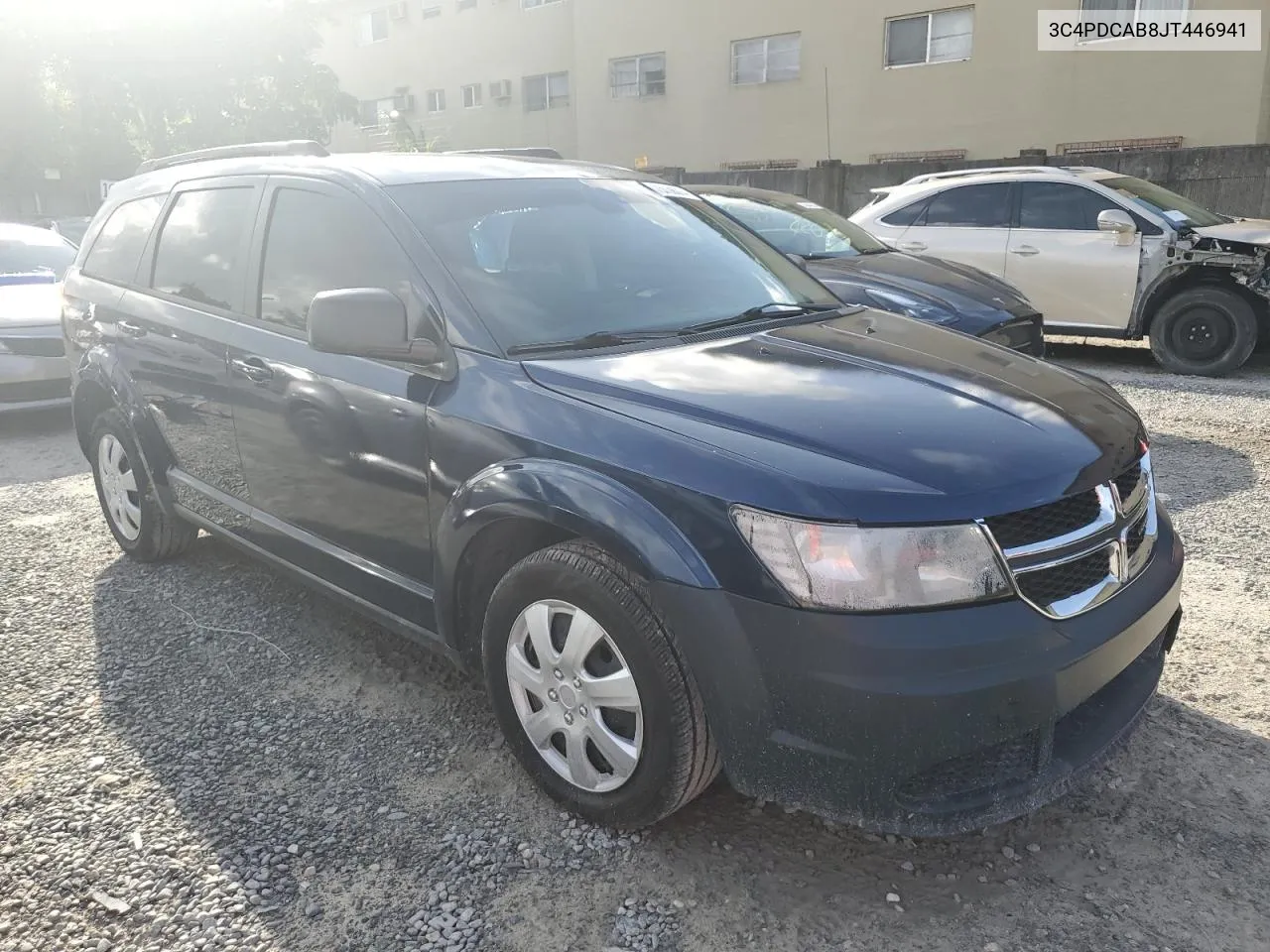 2018 Dodge Journey Se VIN: 3C4PDCAB8JT446941 Lot: 73739314