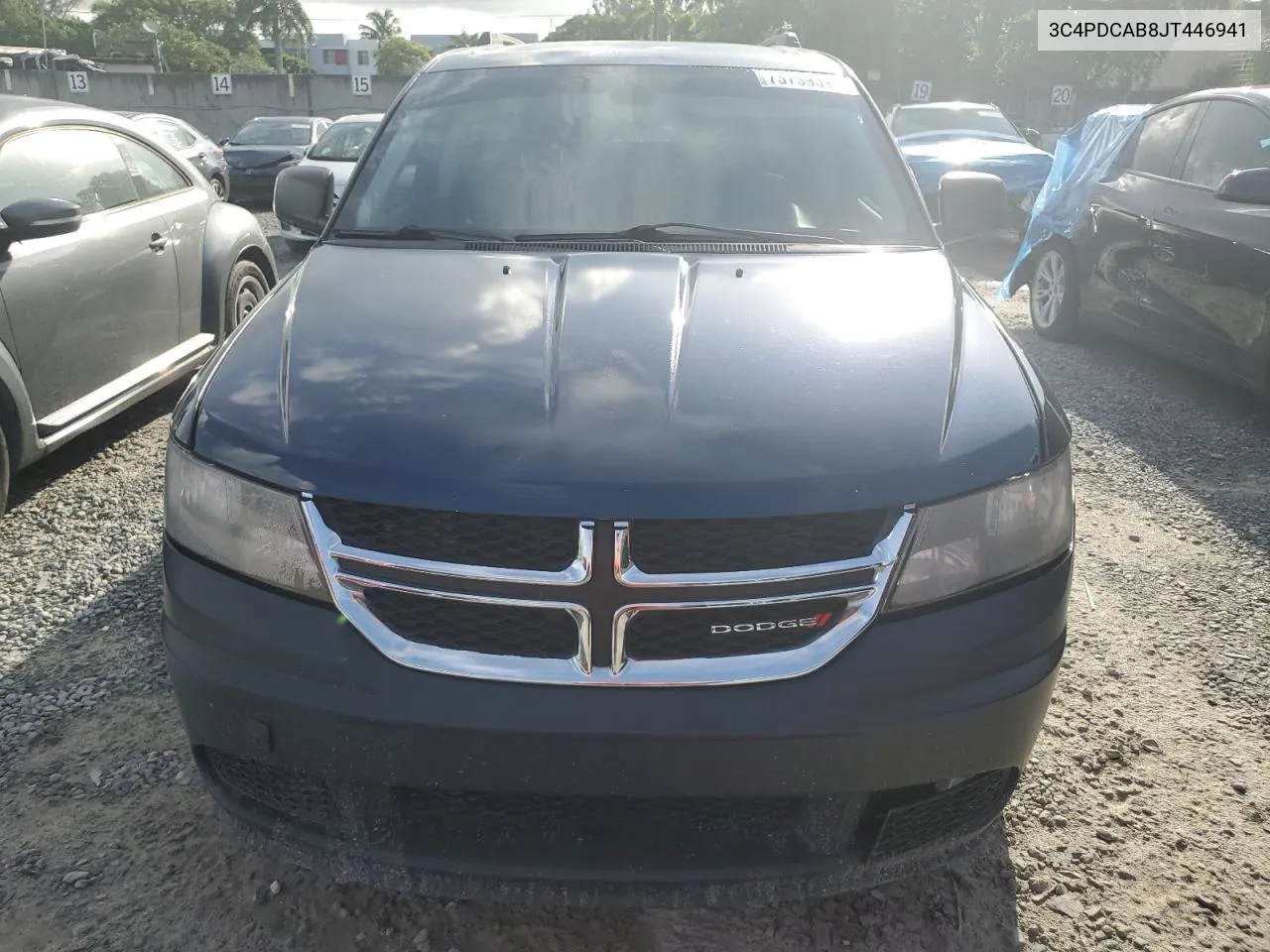 2018 Dodge Journey Se VIN: 3C4PDCAB8JT446941 Lot: 73739314