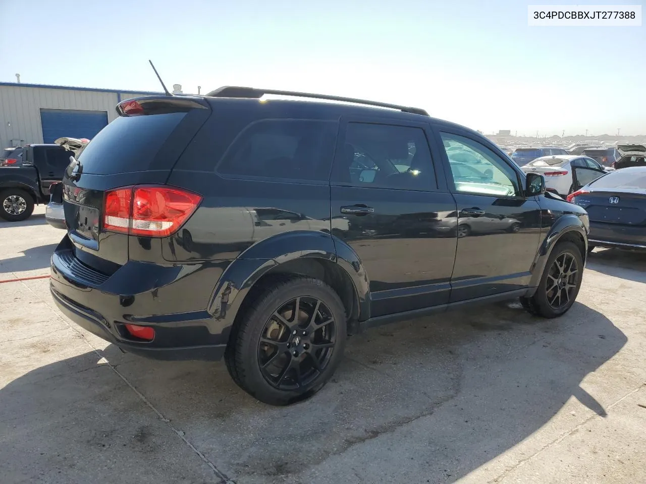 2018 Dodge Journey Sxt VIN: 3C4PDCBBXJT277388 Lot: 73740254