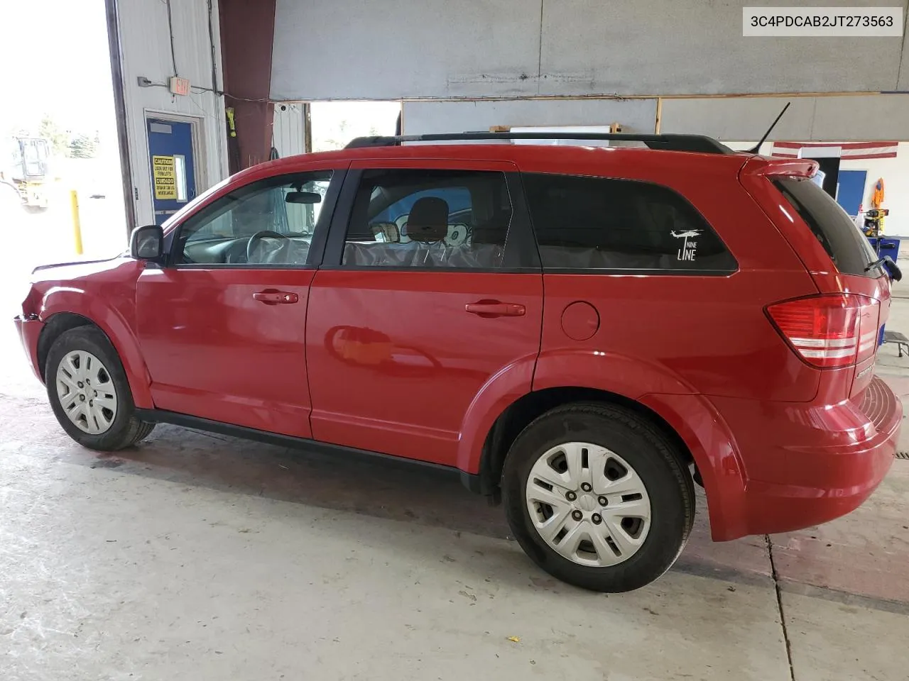 2018 Dodge Journey Se VIN: 3C4PDCAB2JT273563 Lot: 73750074