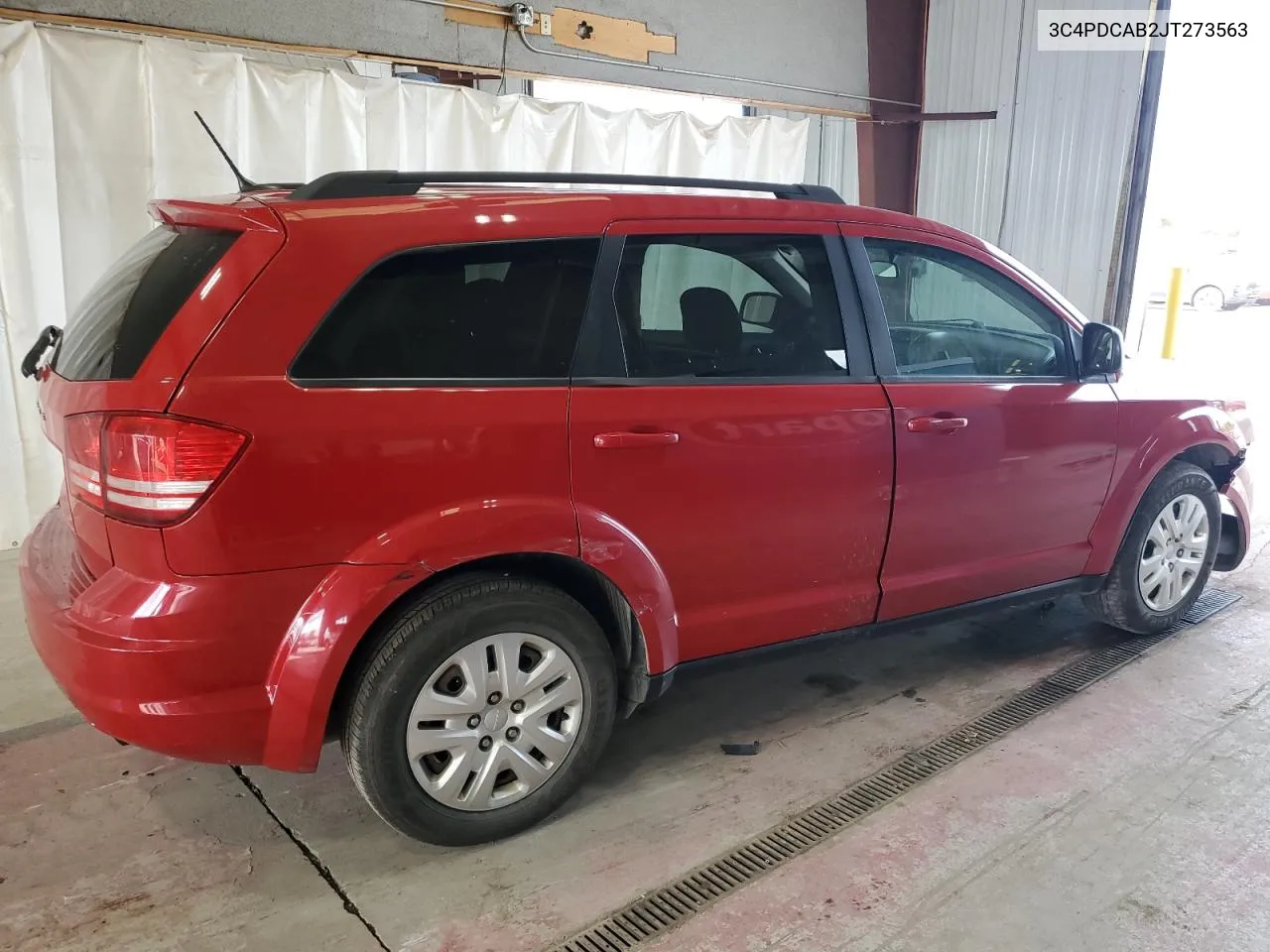 2018 Dodge Journey Se VIN: 3C4PDCAB2JT273563 Lot: 73750074