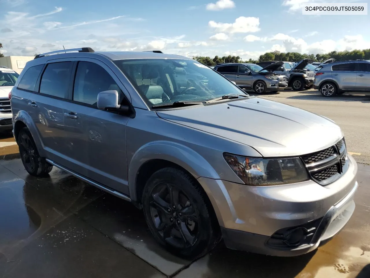 2018 Dodge Journey Crossroad VIN: 3C4PDCGG9JT505059 Lot: 73753864