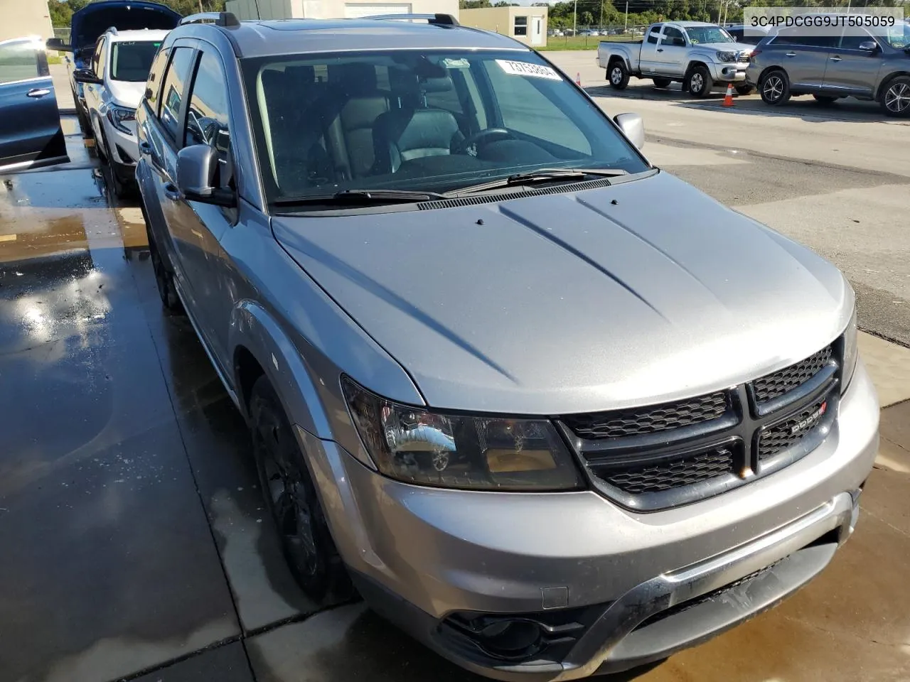 2018 Dodge Journey Crossroad VIN: 3C4PDCGG9JT505059 Lot: 73753864