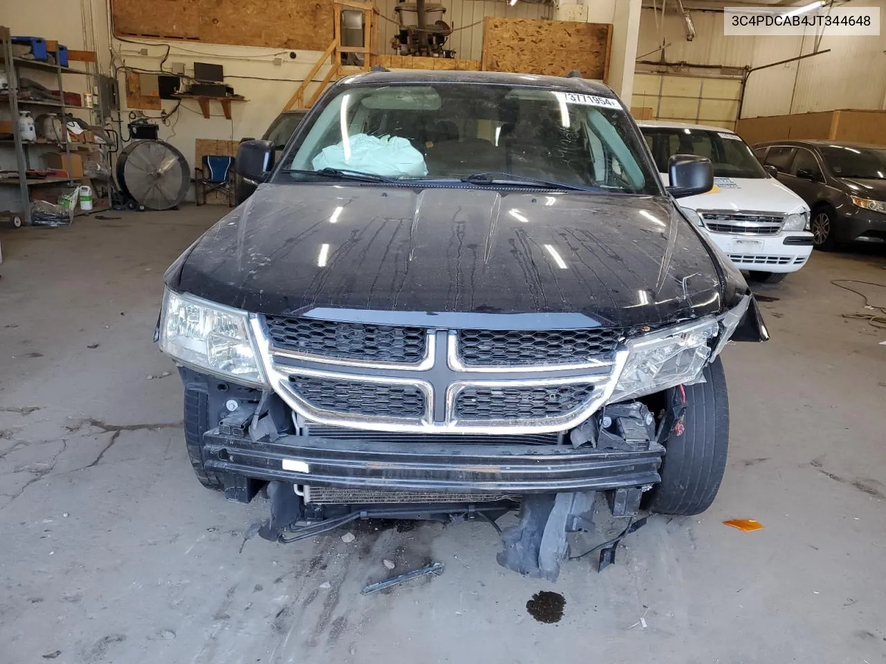 2018 Dodge Journey Se VIN: 3C4PDCAB4JT344648 Lot: 73771954