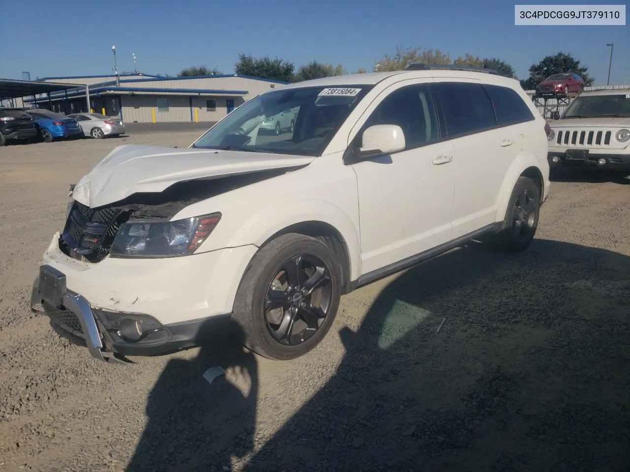 2018 Dodge Journey Crossroad VIN: 3C4PDCGG9JT379110 Lot: 73815084