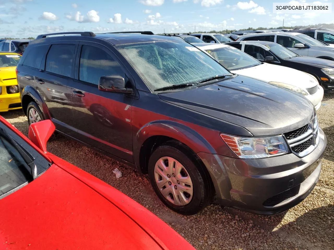 2018 Dodge Journey Se VIN: 3C4PDCAB1JT183062 Lot: 73952714