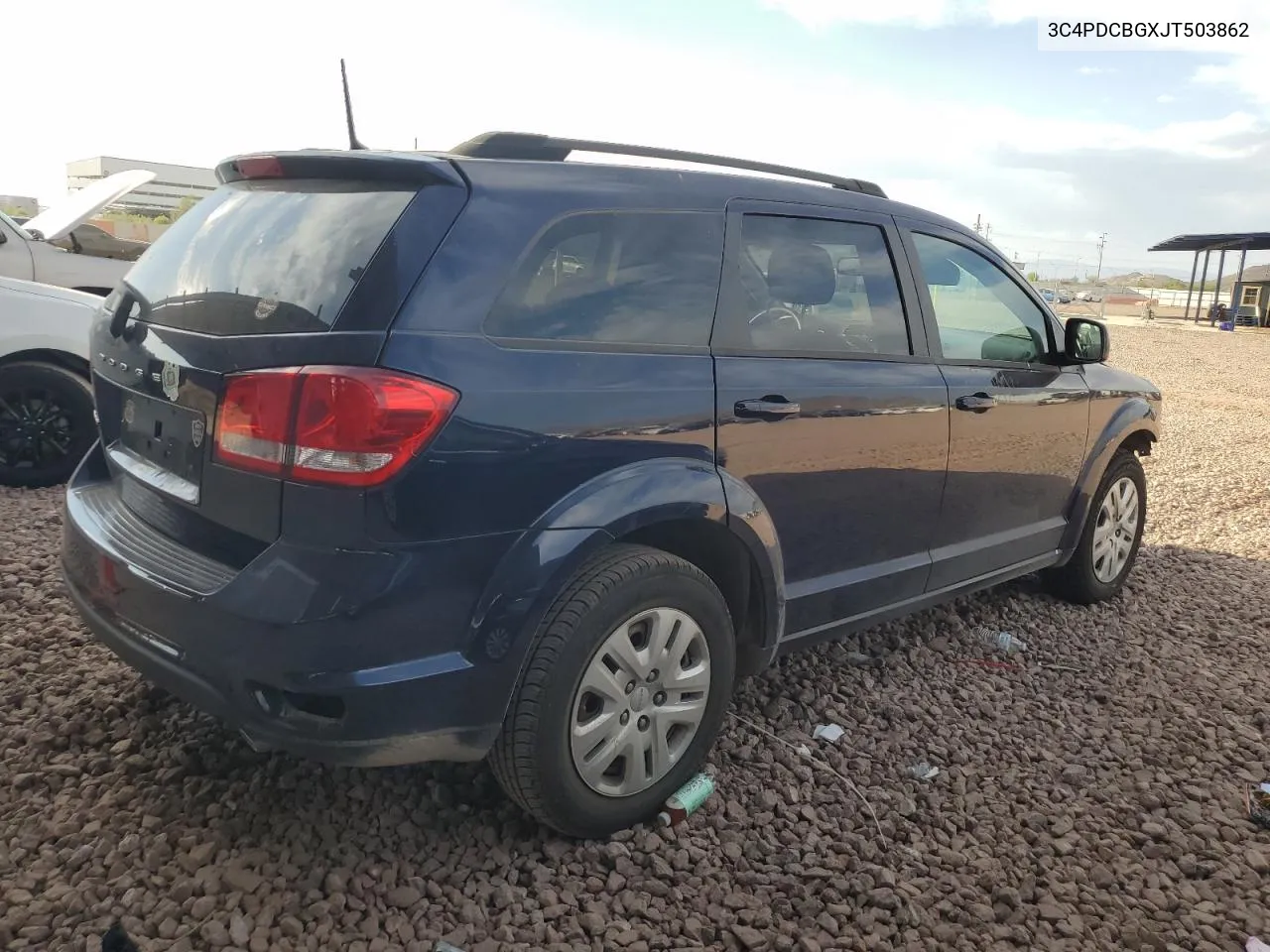 3C4PDCBGXJT503862 2018 Dodge Journey Sxt