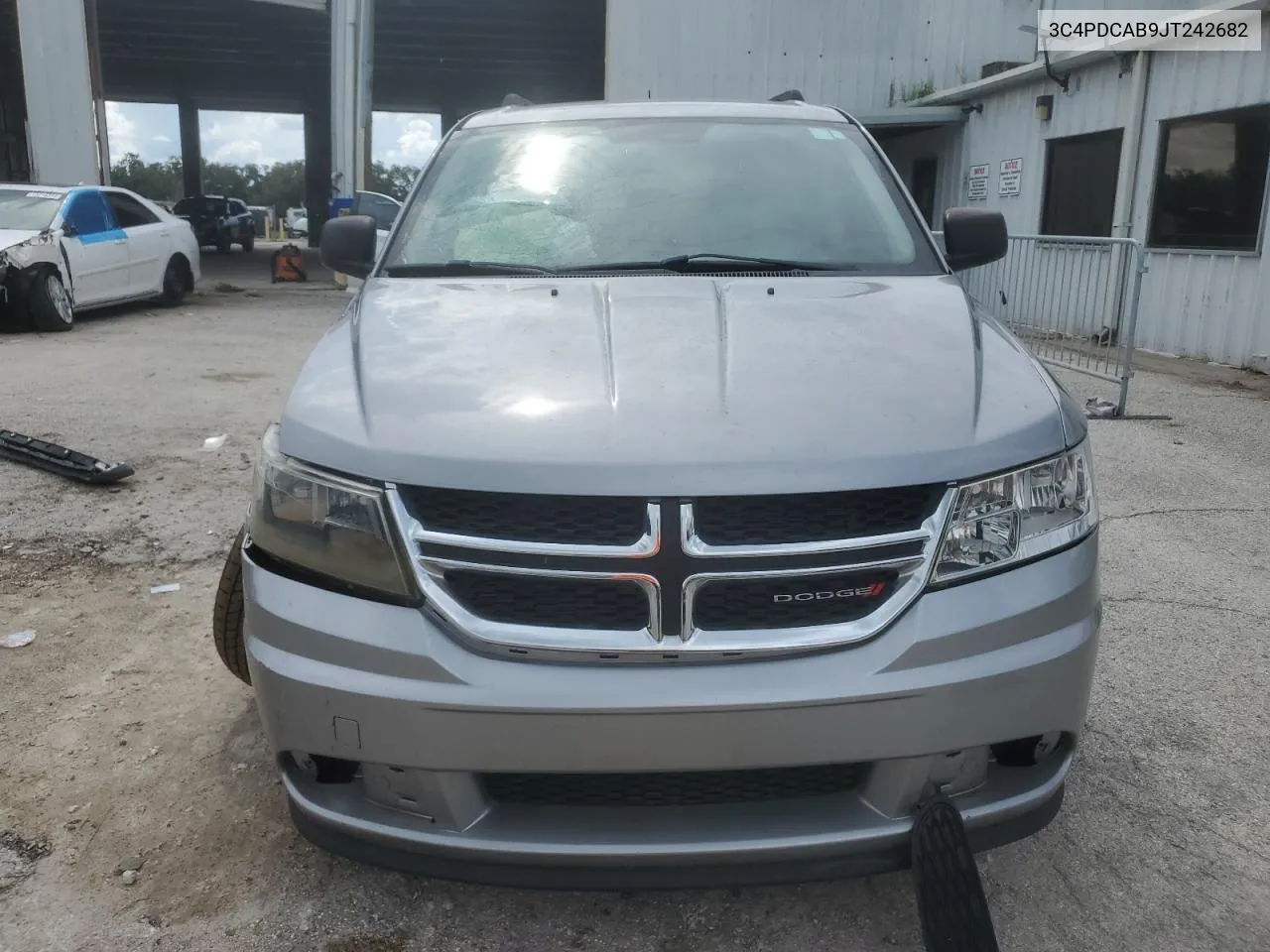 2018 Dodge Journey Se VIN: 3C4PDCAB9JT242682 Lot: 74112454