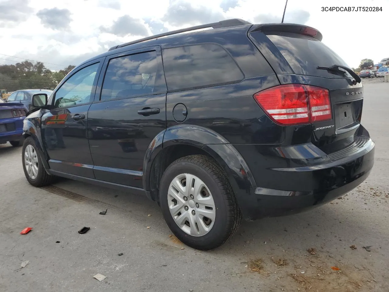 2018 Dodge Journey Se VIN: 3C4PDCAB7JT520284 Lot: 74115954