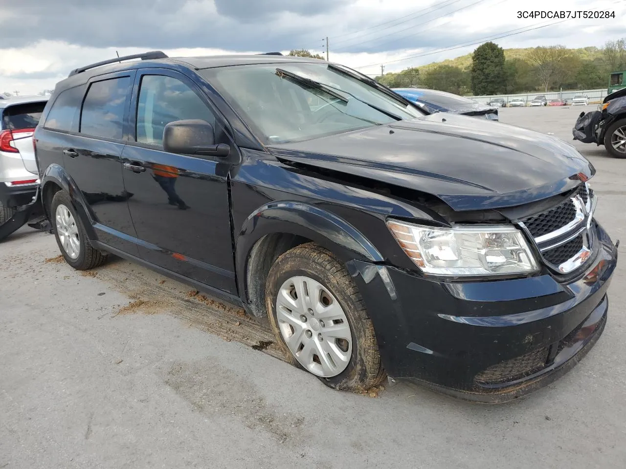 2018 Dodge Journey Se VIN: 3C4PDCAB7JT520284 Lot: 74115954