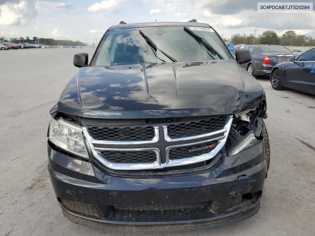 2018 Dodge Journey Se VIN: 3C4PDCAB7JT520284 Lot: 74115954