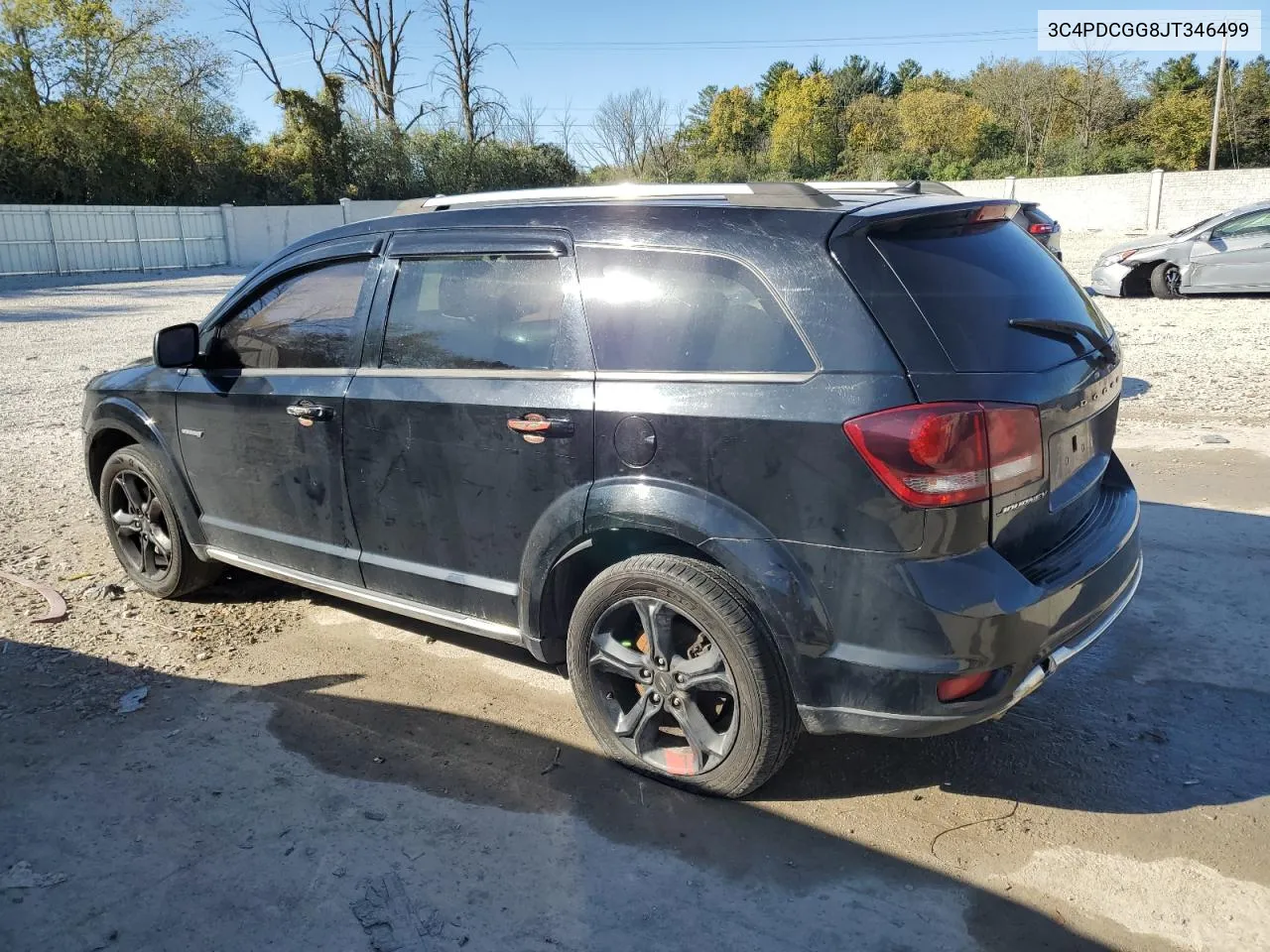 2018 Dodge Journey Crossroad VIN: 3C4PDCGG8JT346499 Lot: 74127814