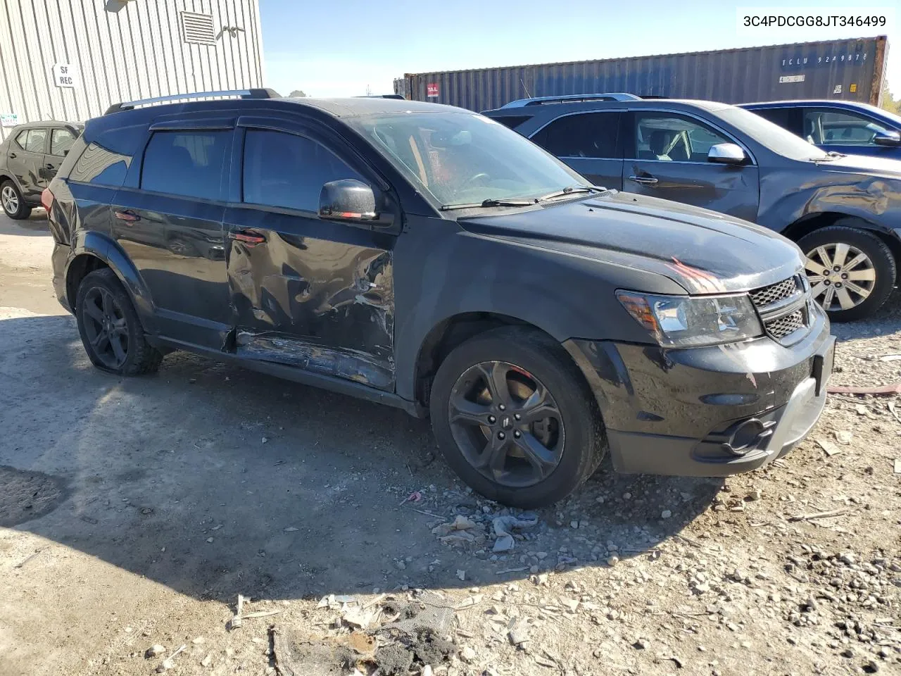 2018 Dodge Journey Crossroad VIN: 3C4PDCGG8JT346499 Lot: 74127814