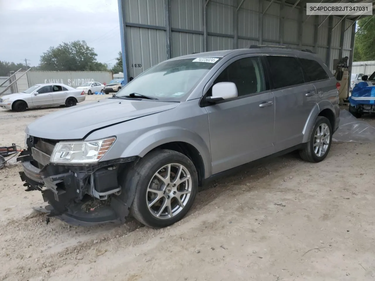 2018 Dodge Journey Sxt VIN: 3C4PDCBB2JT347031 Lot: 74225024