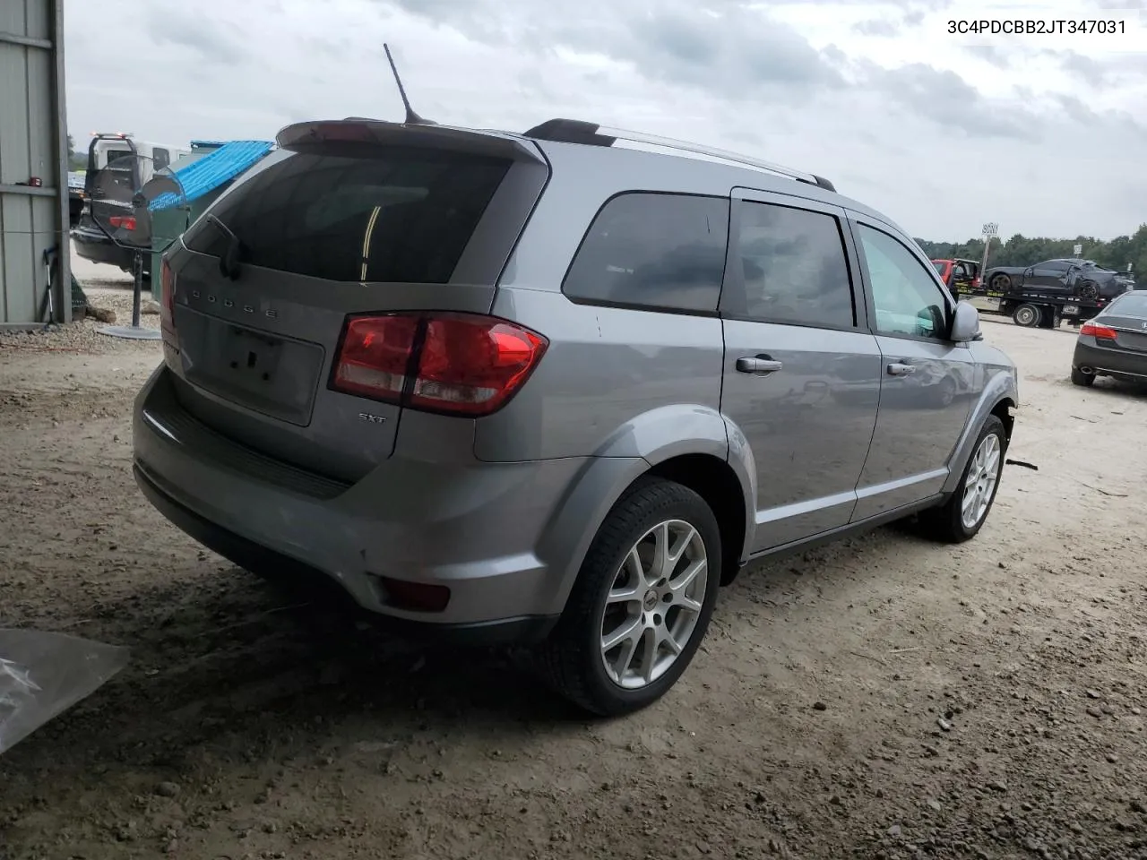 2018 Dodge Journey Sxt VIN: 3C4PDCBB2JT347031 Lot: 74225024