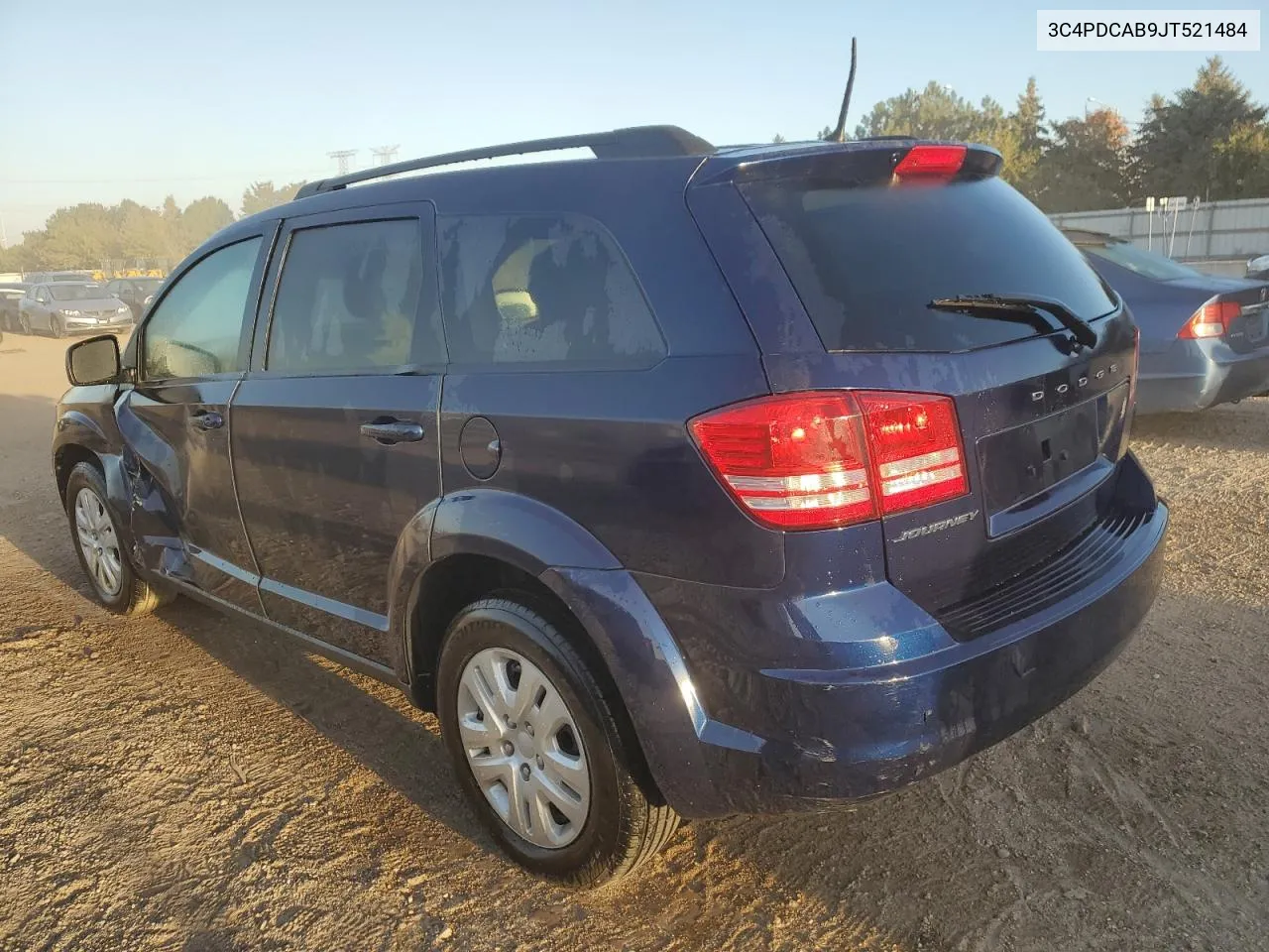 2018 Dodge Journey Se VIN: 3C4PDCAB9JT521484 Lot: 74293974