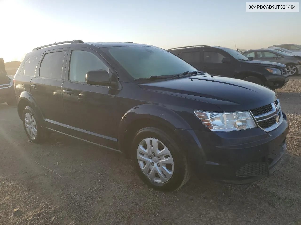 2018 Dodge Journey Se VIN: 3C4PDCAB9JT521484 Lot: 74293974