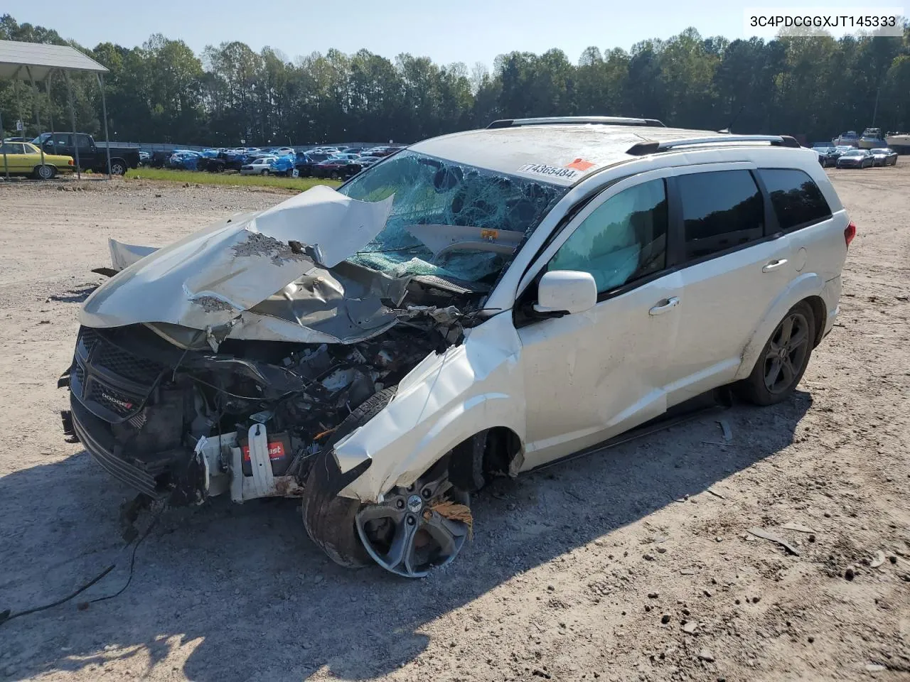 3C4PDCGGXJT145333 2018 Dodge Journey Crossroad